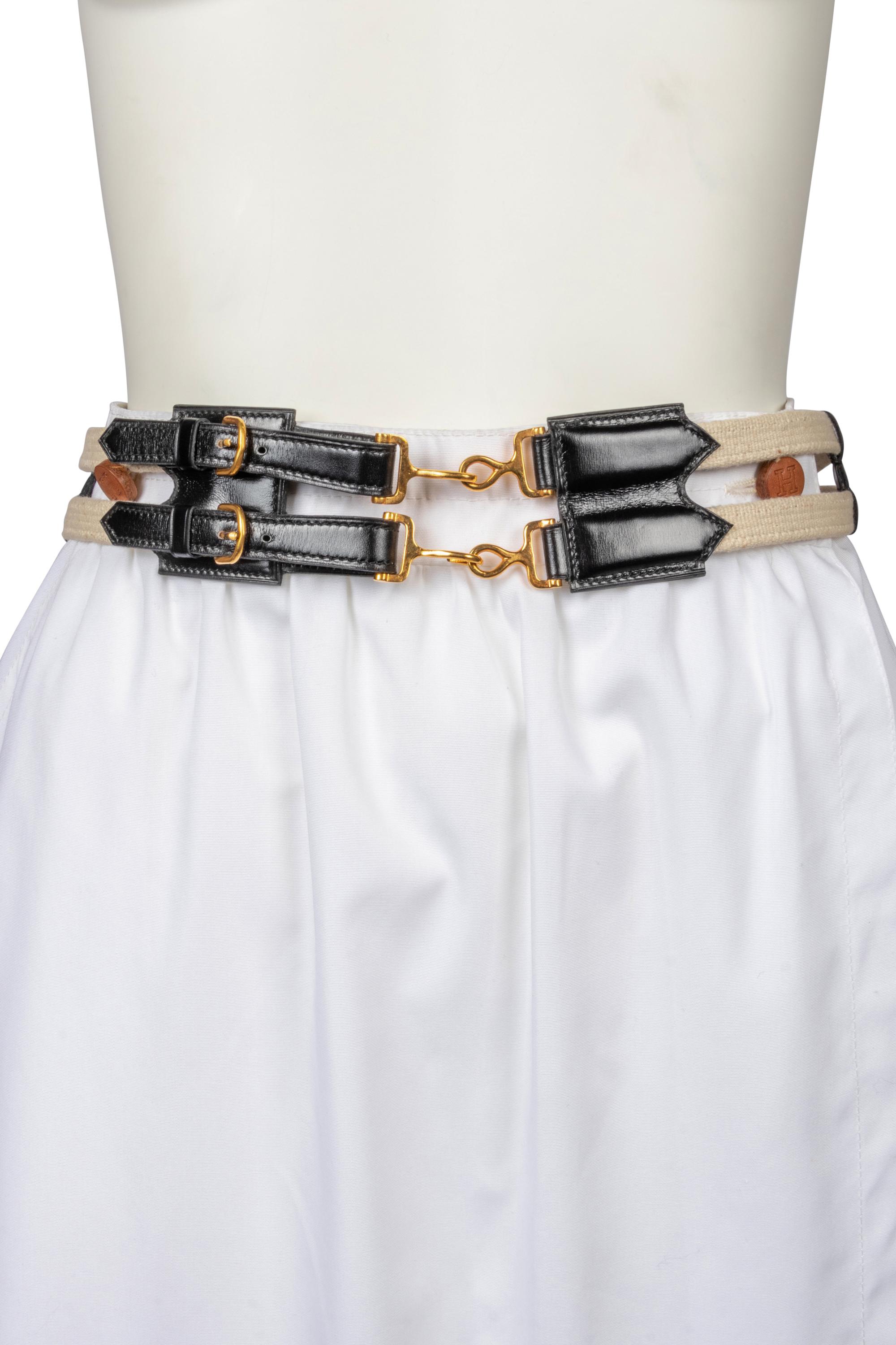 Hermès Collection: Silk Print Blouse, One Skirt, One Culotte, One Belt, 1970-80s