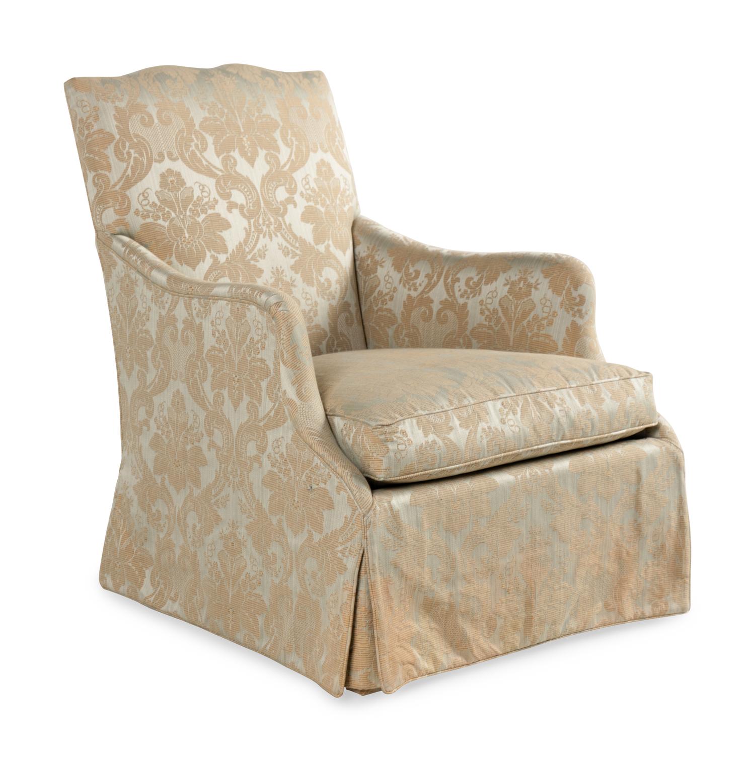 A Dessin Fournir Upholstered Armchair