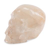 A Large Rock Crystal Skull