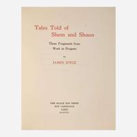 [Literature] Joyce, James Tales Told of Shem and Shaun: Three Fragments From Work in Progress