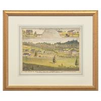 [Philadelphia] Group of 8 views and scenes of Philadelphia and Pennsylvania