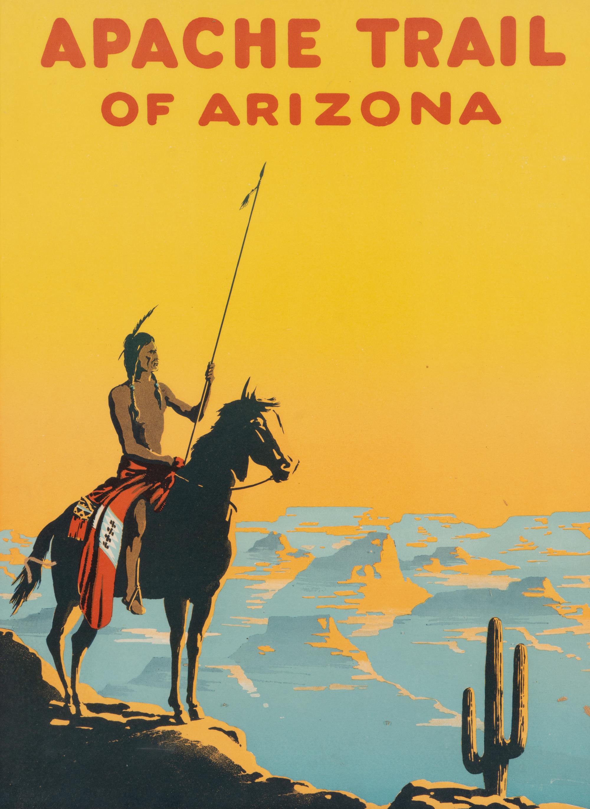 Apache Trail of Arizona Poster, by George Frederick Mannel
