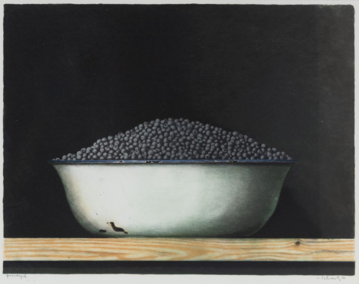 Eight Still Life Prints of Fruits and Bowls