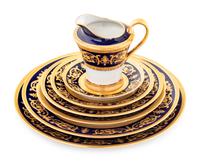 A Haviland Limoges Porcelain Dinner Service