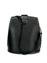 Louis Vuitton Black Epi Leather Cluny Bag