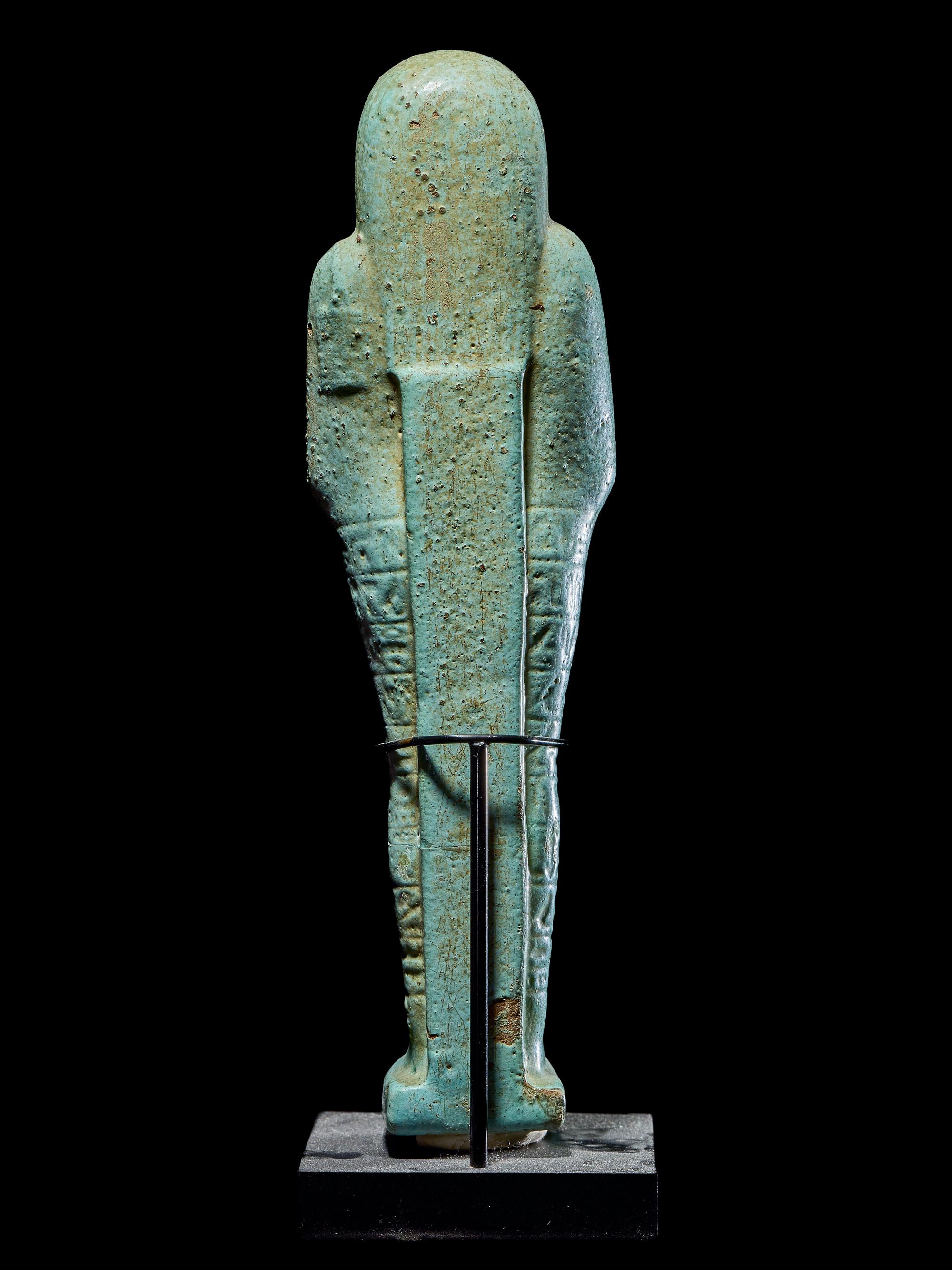 An Egyptian Faience Ushabti