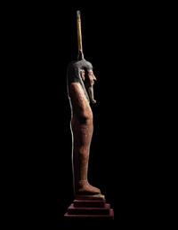 An Egyptian Polychrome Wood Ptah-Sokar-Osiris