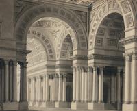 An Architectural Drawing of a Cathedral