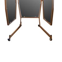 A Three-Panel Dressing Mirror 57" W x 27" D x 72" H — Italy, 20th Century