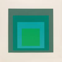 Josef Albers (American/German, 1888-1976) — Homage to the Square: Ten Works by Josef Albers, 1962