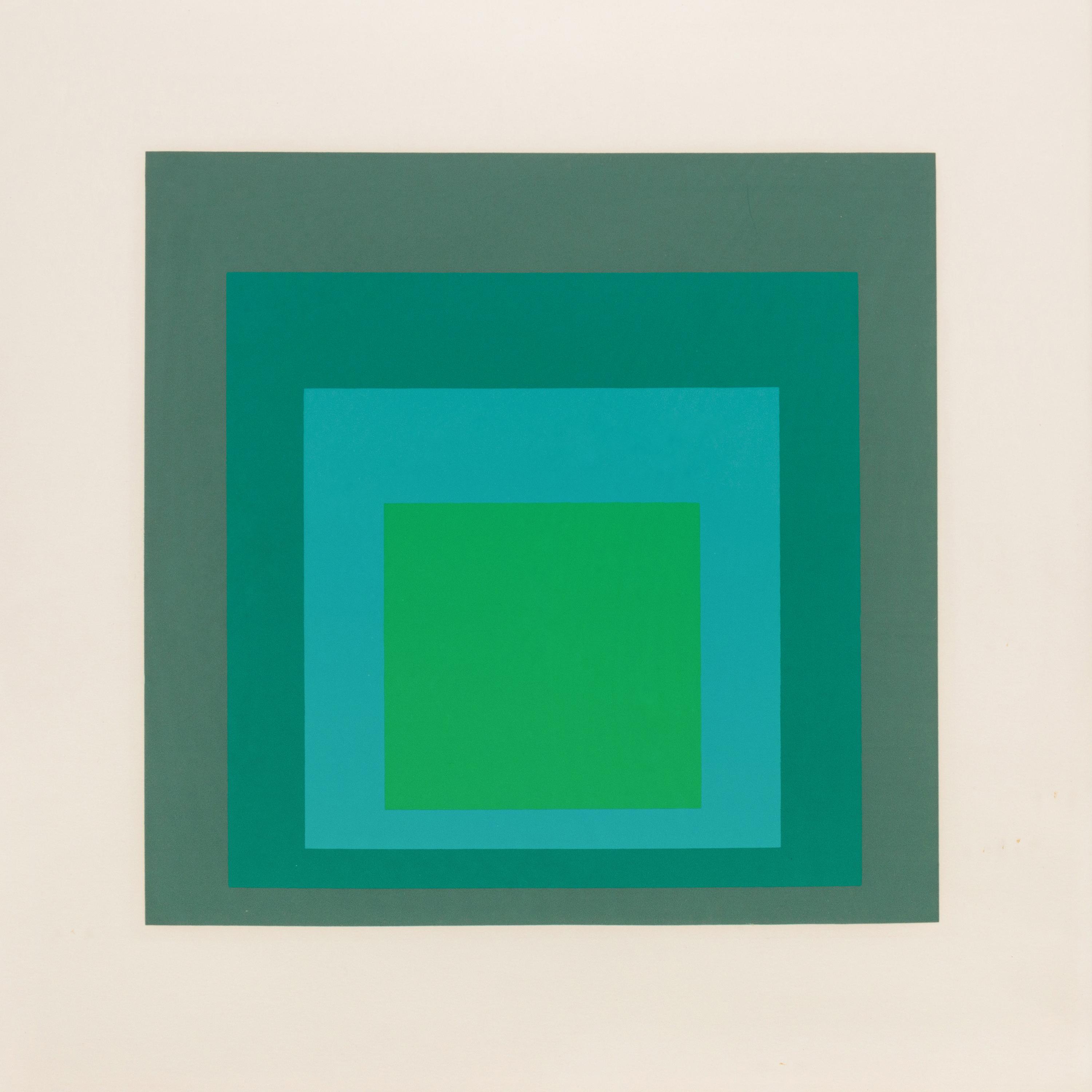 Josef Albers (American/German, 1888-1976) — Homage to the Square: Ten Works by Josef Albers, 1962