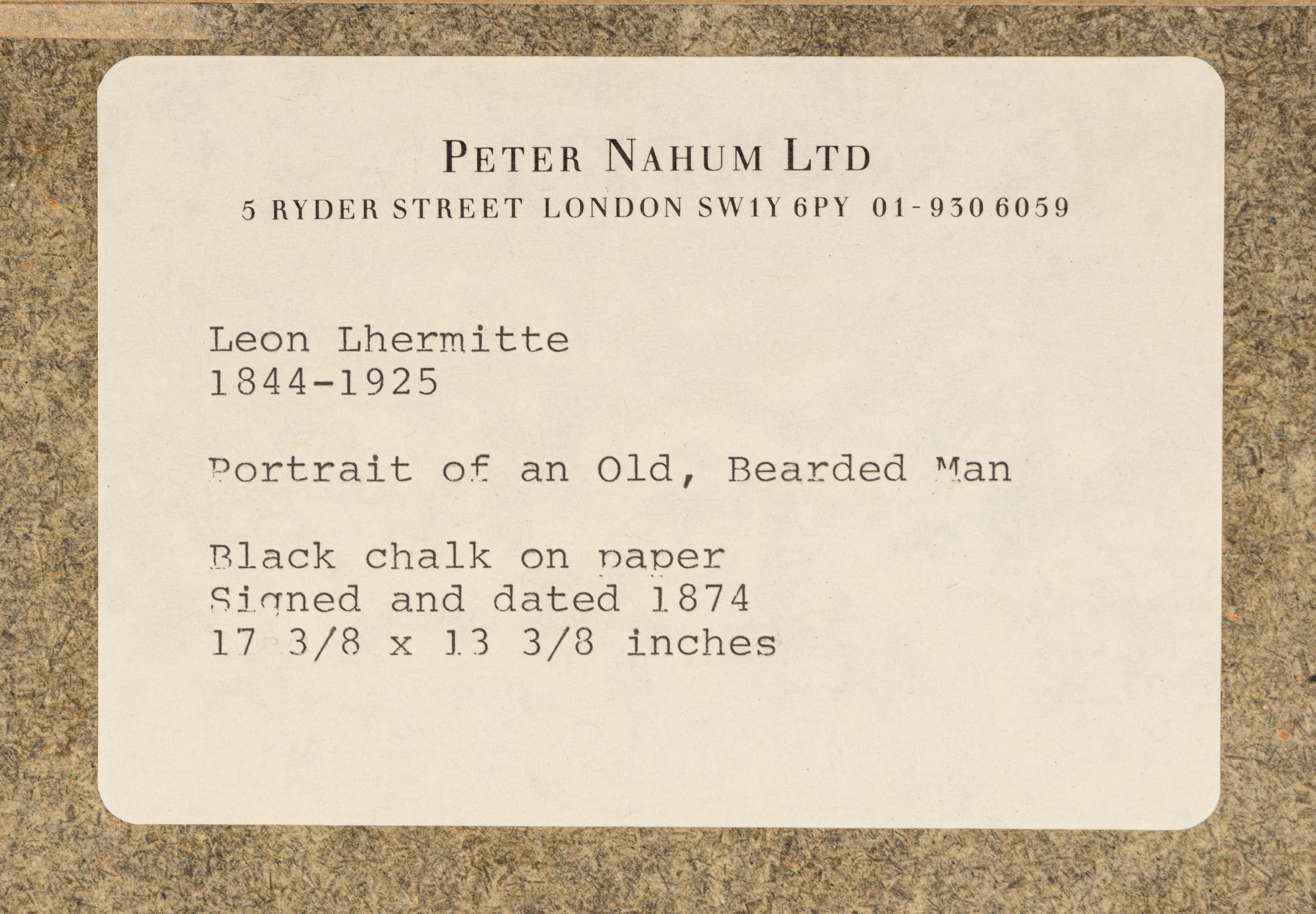 Portrait of an Old Bearded Man