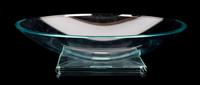 A Studio Glass Bowl Diameter 16 inches. — STEPHEN SCHLANSER (AMERICAN 1949)