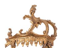 A Pair of Chinese Chippendale Style Giltwood Wall Brackets