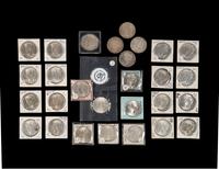 A Group of Twenty-Eight Peace $1 Coins