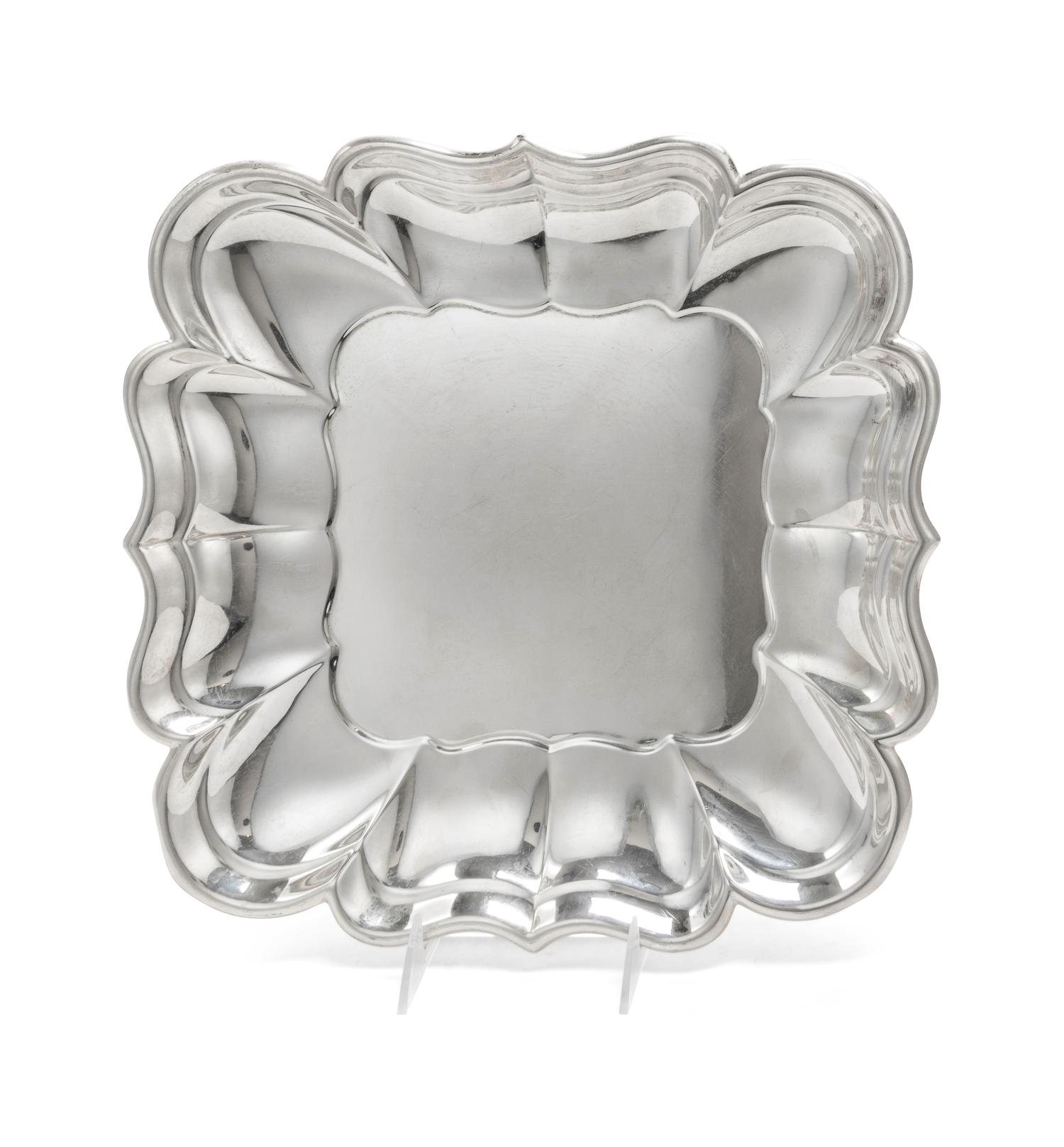 A Silver Serving Dish