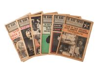 [BLACK PANTHERS] The Black Panther Intercommunal News Service. 29 issues (incomplete run) 1971-1972