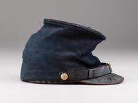 [CIVIL WAR]. 52nd Massachusetts Volunteers forage cap and tinware.