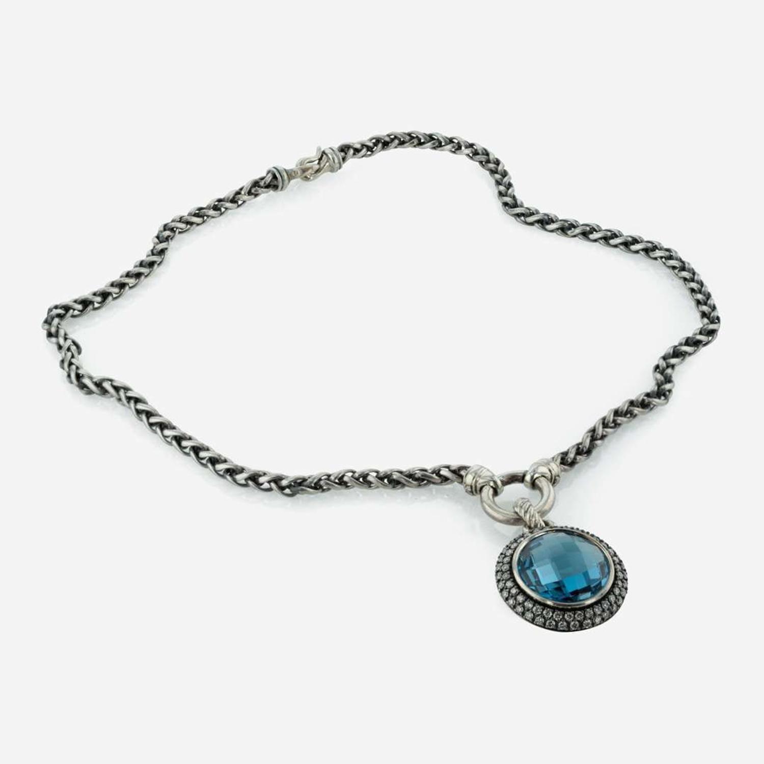 A David Yurman Topaz Necklace