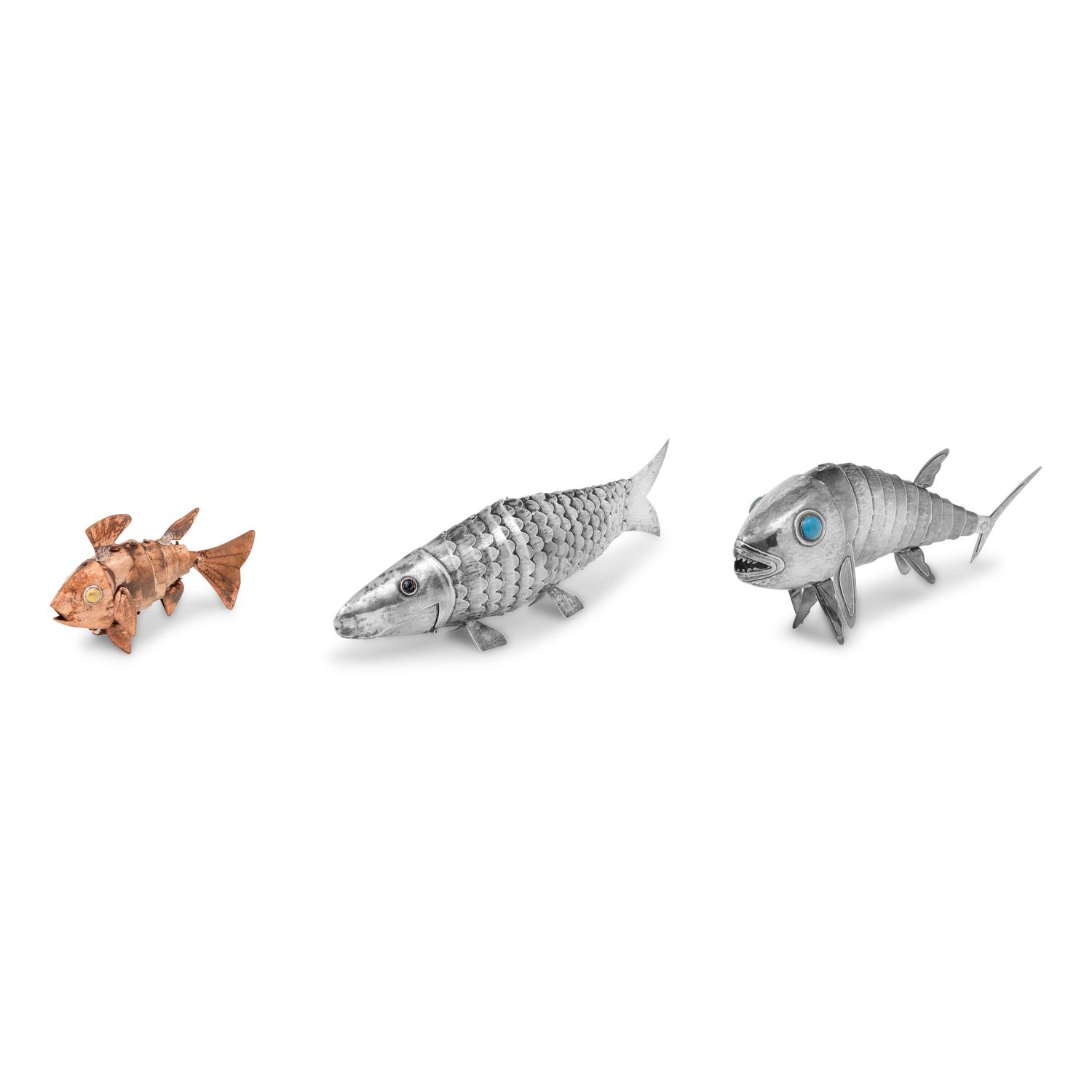 Three Articulated Fish