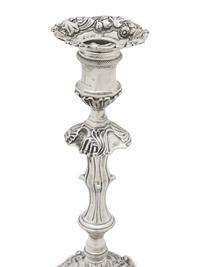 A Pair of George III Silver Candlesticks