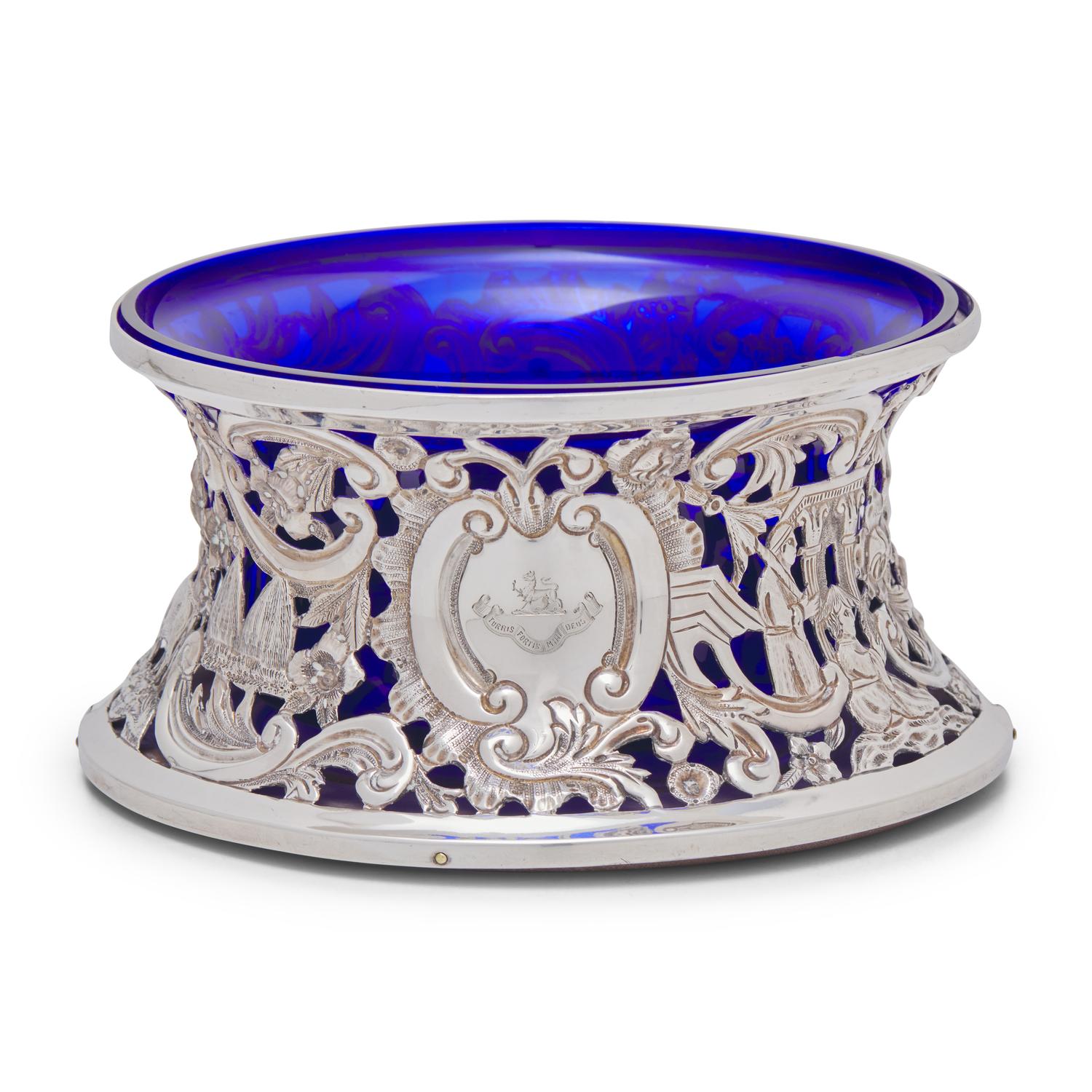 An Irish Edwardian Silver Dish Ring