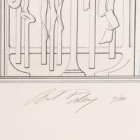 Proposal #1 for Memorial Gate, Ackland Art Museum, University of North Carolina at Chapel Hill , 1998