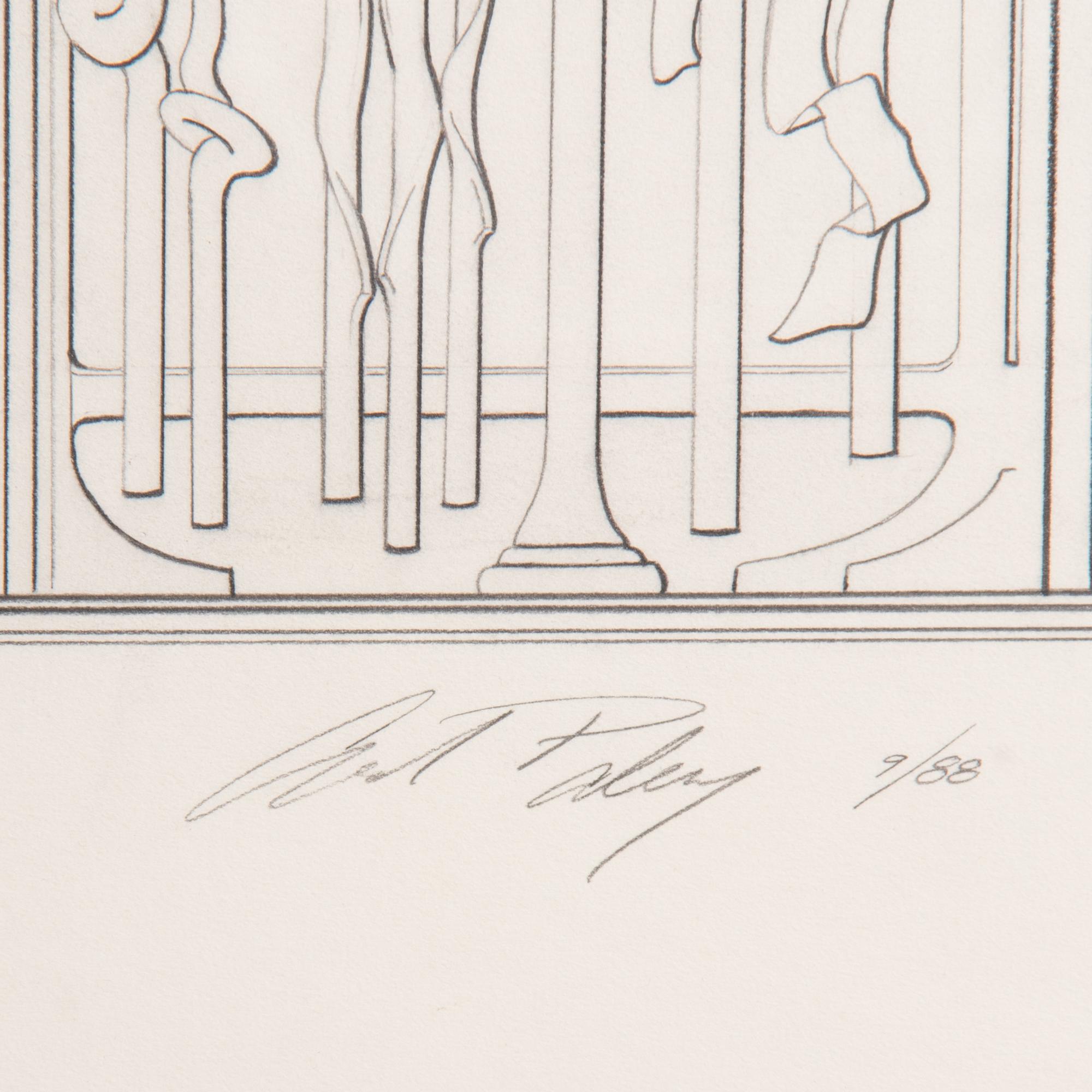 Proposal #1 for Memorial Gate, Ackland Art Museum, University of North Carolina at Chapel Hill , 1998