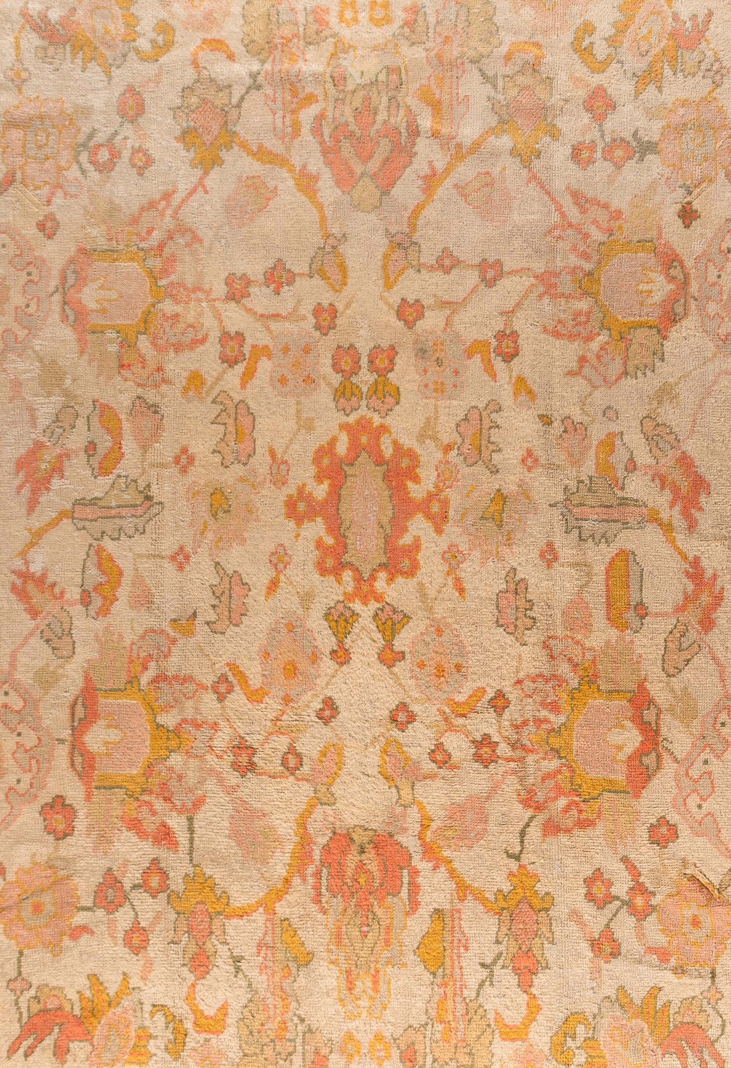 An Oushak Wool Rug