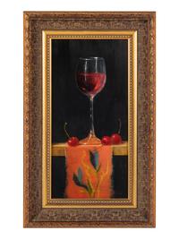 Red Wine, Cherries & Tapestry