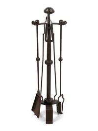 A Set of Iron Fireplace Tools