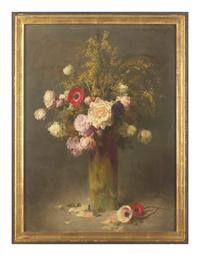Still Life with Poppies and Roses
