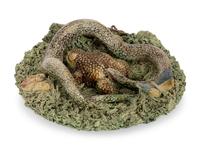 A Collection of Five Jose Alvas Cunha Palissy Majolica Articles