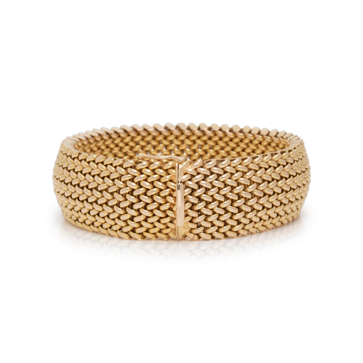 YELLOW GOLD BRACELET