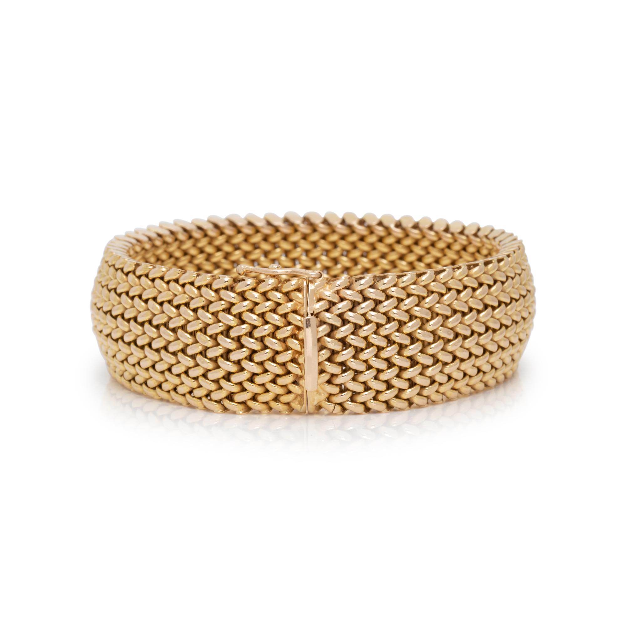 YELLOW GOLD BRACELET