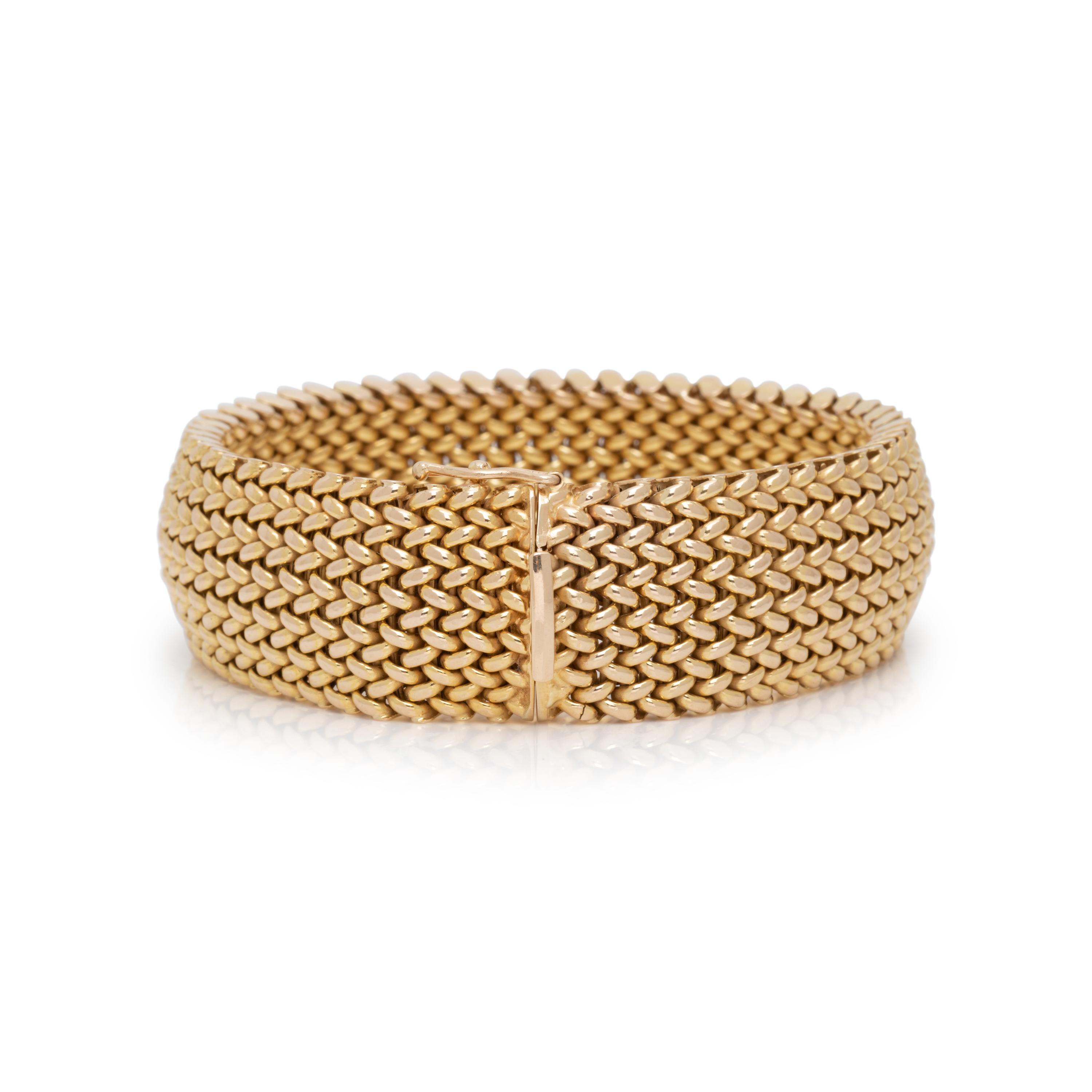 YELLOW GOLD BRACELET