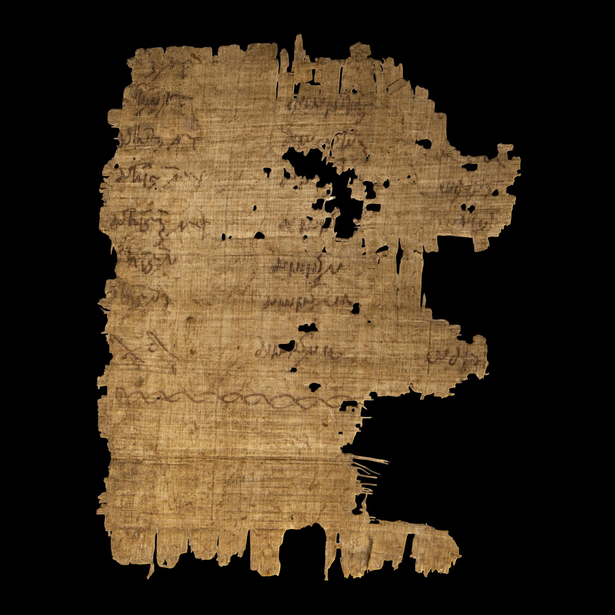 Two Coptic Papyri Fragments