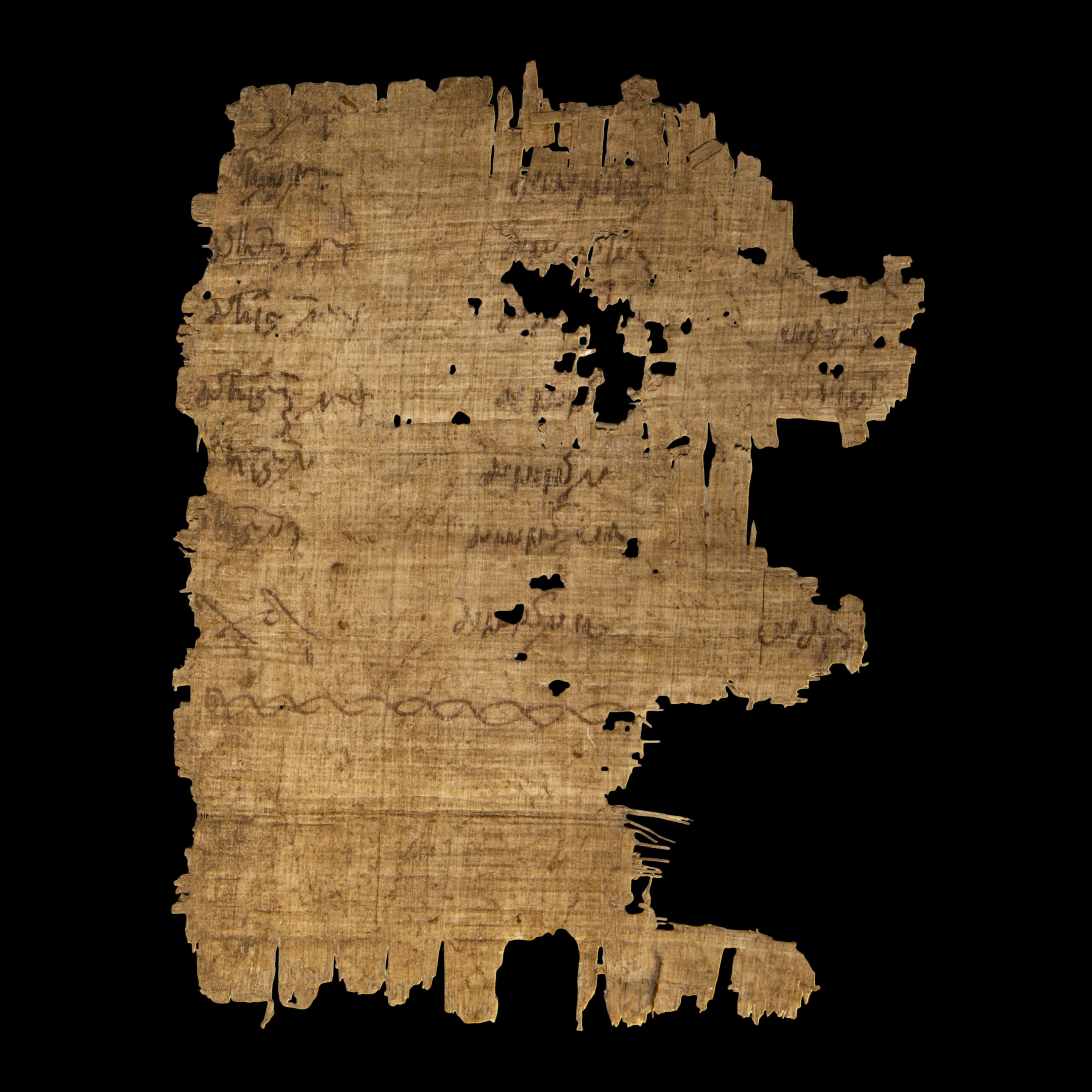 Two Coptic Papyri Fragments