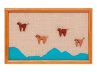untitled, four horses