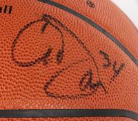 A 2003-04 Chicago Bulls Team Signed Autograph Basketball (Scottie Pippen's Last Season)