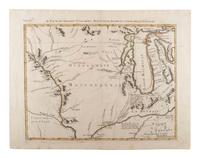 [MAPS & ATLASES]. ZATTA, Antonio (fl. 1757-1797). Il Paese de' Selvaggi Outagamiani, Mascoutensi, Illinesi, e Parte Delle VI. Nazioni. [Venice, 1778].