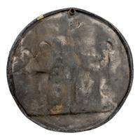 Four Lead Wall Plaques Depicting the Four Ages of Man Attributed to Bertel Thorvaldsen (Danish, c. 1770-1844)