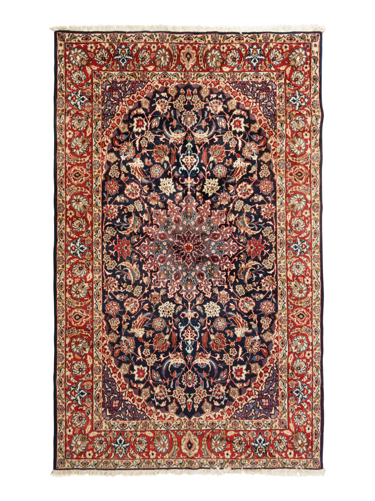 A Kashan Wool Rug