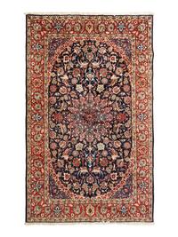 A Kashan Wool Rug