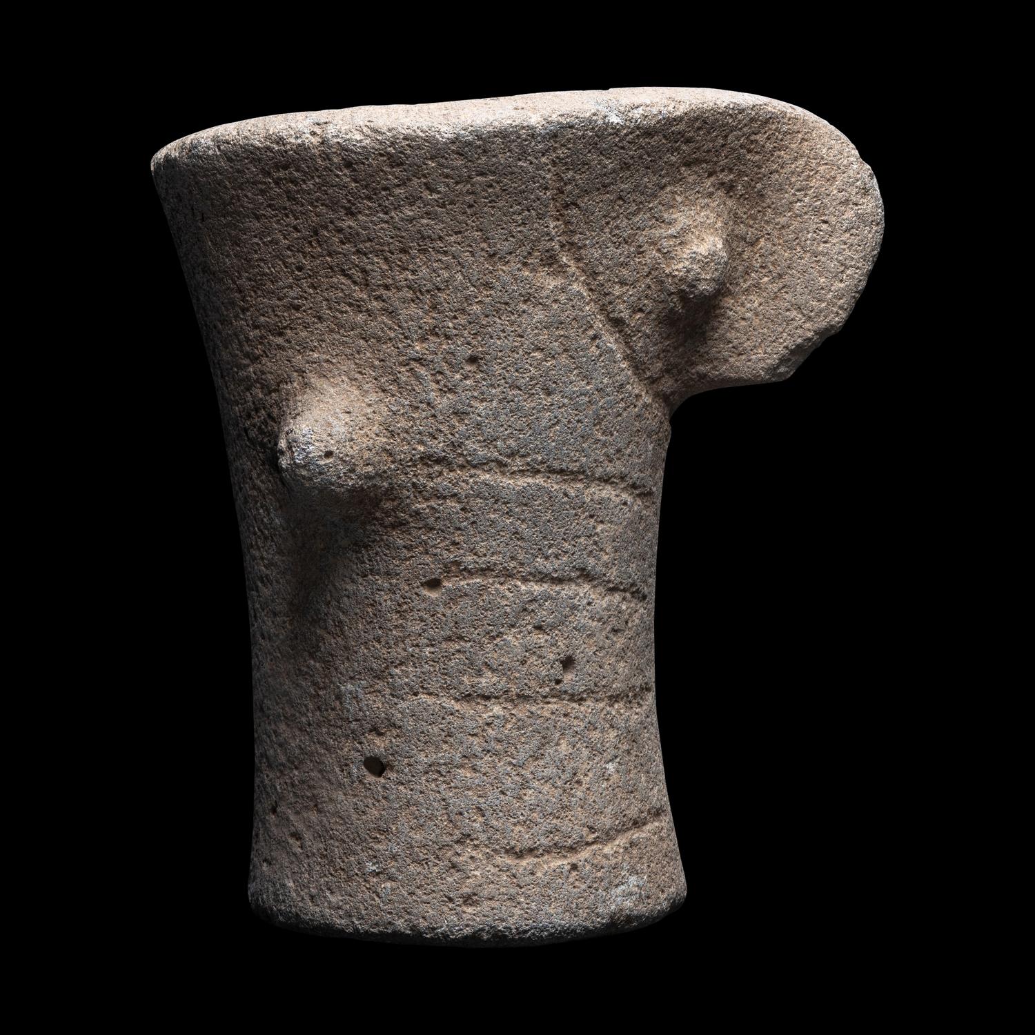 A Syrian Basalt Zoomorphic Altar