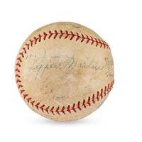 A 1936 Chicago Cubs and St. Louis Cardinals Multi Signed Autograph Baseball (Beckett Authentication Services)
