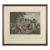 [Philadelphia] Group of 6 prints of William Penn's Treaty with the Indians...