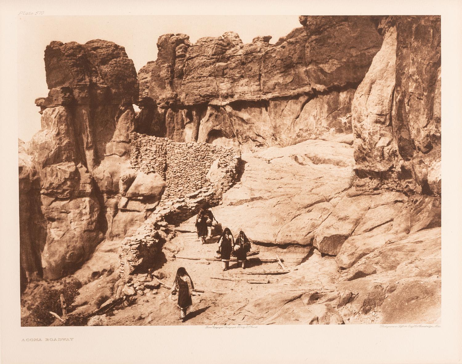 CURTIS, Edward S. (1868-1952). Complete Portfolio XVI of 36 photogravures from The North American Indian .
