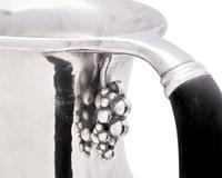 A Georg Jensen Silver Grapevine Water Pitcher