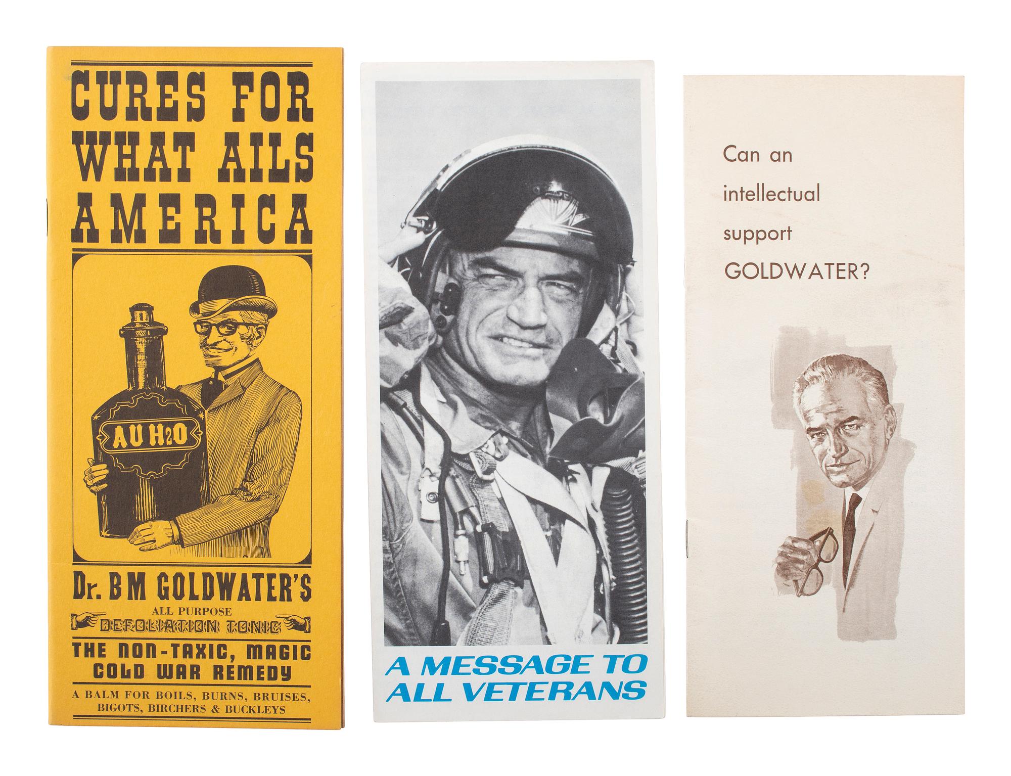 [POLITICS]. Massive group of campaign and presidential ephemera, 2nd half of the 20th century.